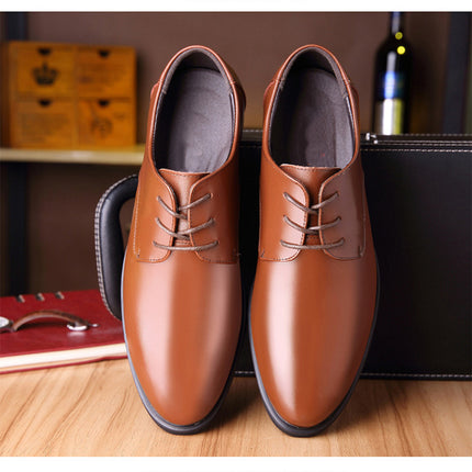 Men's Daily Formal Leather Shoes – Comfortable, Stylish & Durable