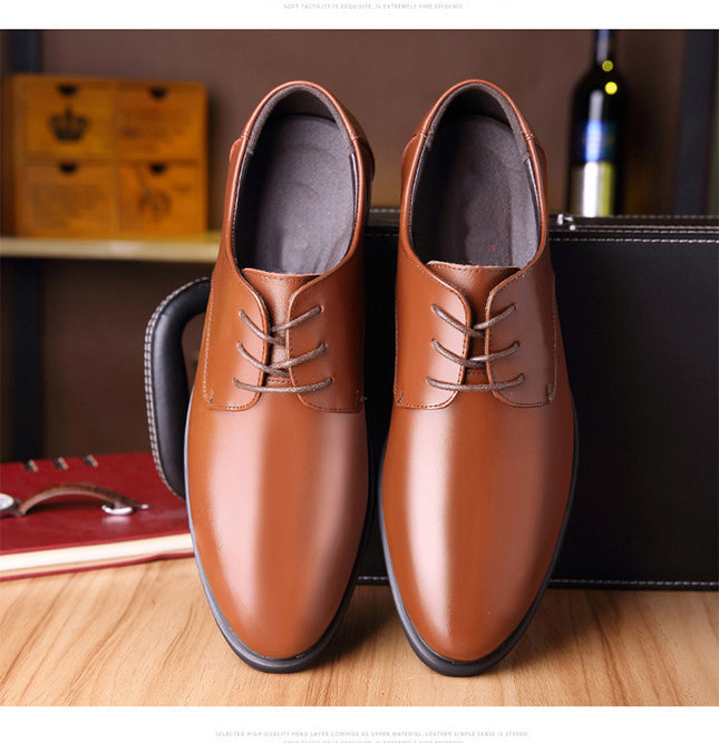 Men's Daily Formal Leather Shoes – Comfortable, Stylish & Durable