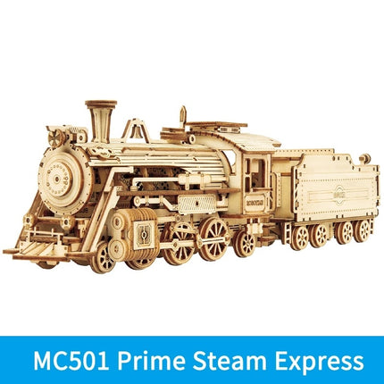 Robotime ROKR Train Model 3D Wooden Puzzle Toy