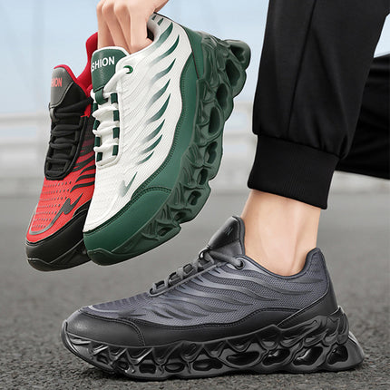 Men's Lace-up Sneakers Thick-Soled Daddy Vulcanized Shoes