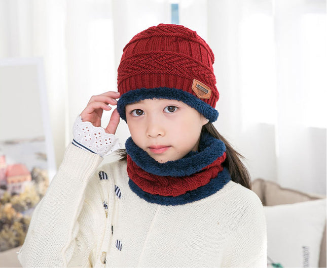 Warm Knitted Children's Hat