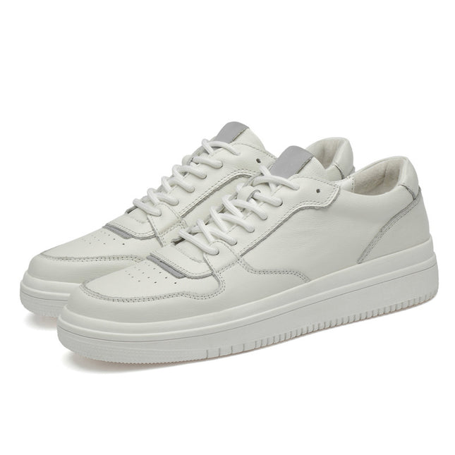 New Men's Casual Leather Shoes with Soft Sole