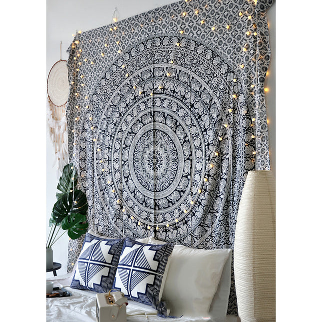Retro Ethnic Polyester Tablecloth