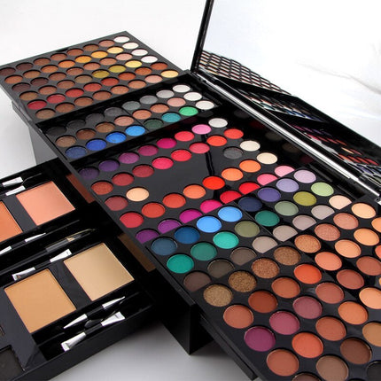 180 Colors Eyeshadow Blush Set Personalized Piano-shaped Makeup Palette Box