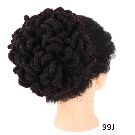 African Wig Bun Hair Bag
