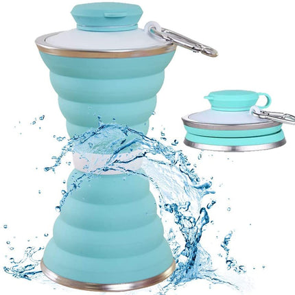 500ML Silicone Water Bottle