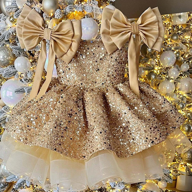 Girl's Princess Red  Dress