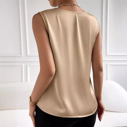 Temperament Commute Vest Bottoming Top