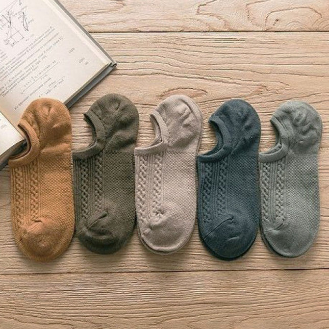Hemp Pattern Ankle Socks