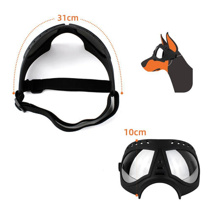 Lunettes imperméables pour chien