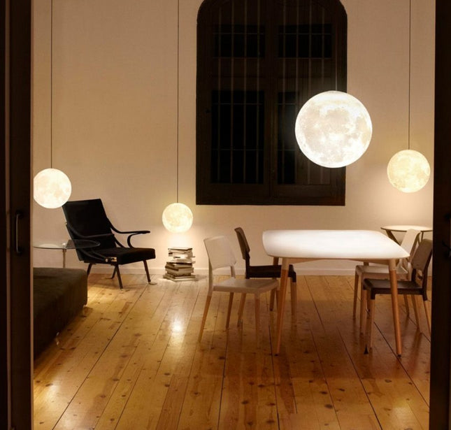 3D Single Head Chandelier