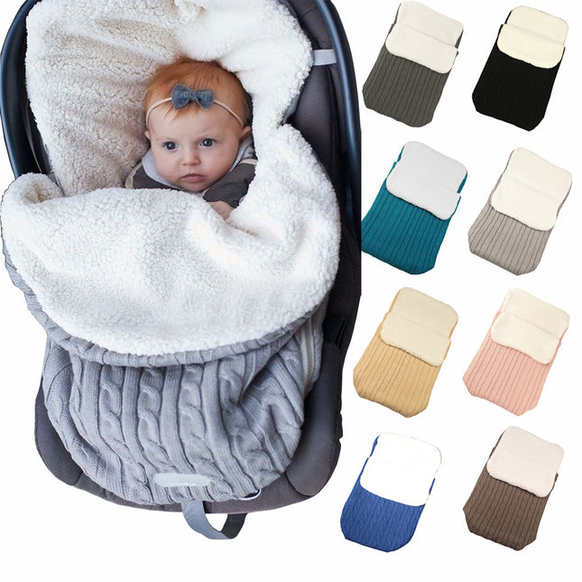 Sac de couchage chaud pour poussette de bébé
