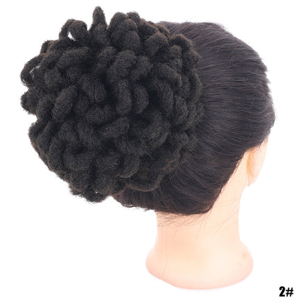 African Wig Bun Hair Bag