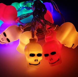 Décoration d'Halloween citrouille lumineuse LED