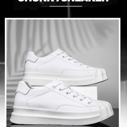 Chaussures pour hommes augmentant la taille avec semelles intérieures invisibles