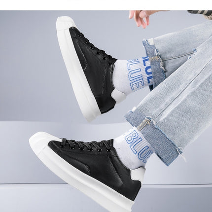 Chaussures pour hommes augmentant la taille avec semelles intérieures invisibles