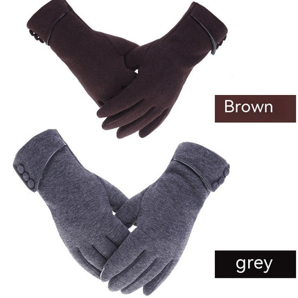 Gants thermiques en polaire pour l'équitation d'hiver