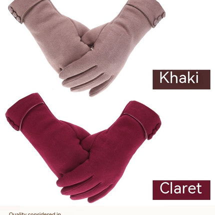 Gants thermiques en polaire pour l'équitation d'hiver