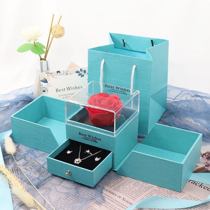 Coffret cadeau Saint Valentin pour bijoux