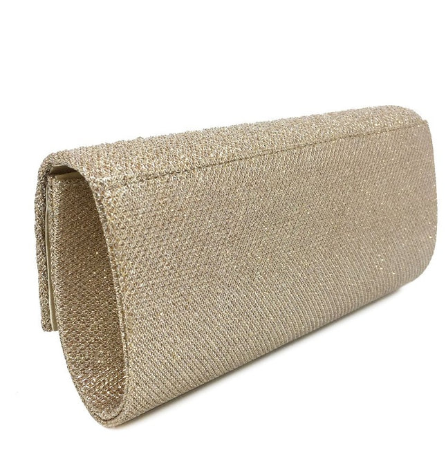 Elegant Wedding Clutch Handbag – Cloth, Chain Strap