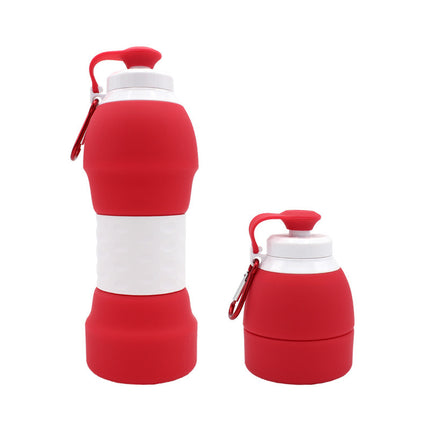 Bouteille d'eau pliable en silicone
