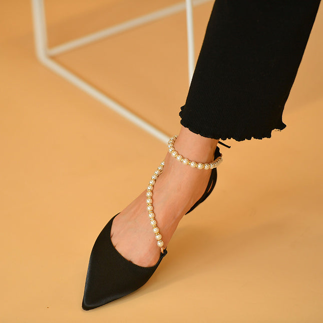 Korean Fashion Leather Shoes with Rubber Sole