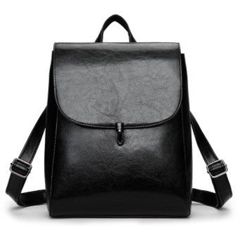 Sac à dos élégant en cuir PU pour femme - Cartable de haute qualité