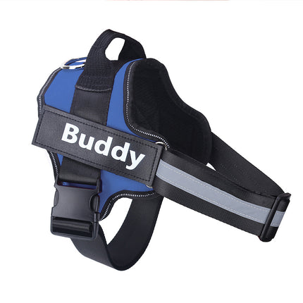 Harnais anti-traction personnalisé pour chien