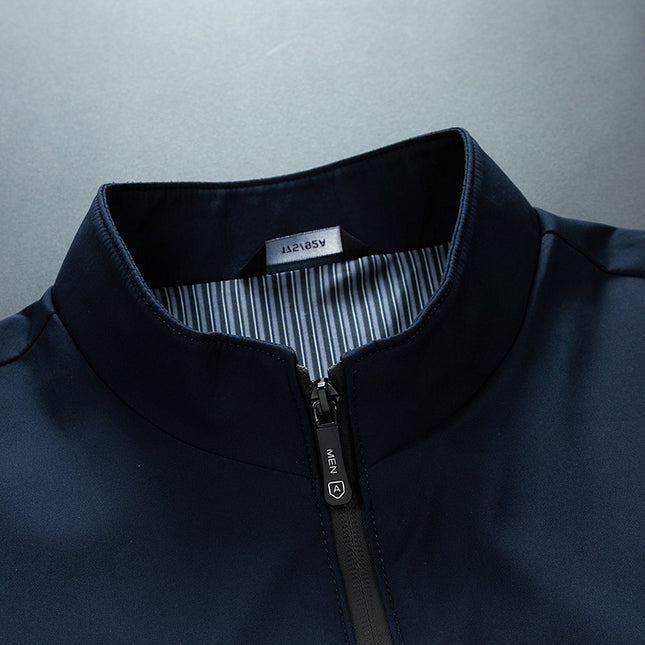 Men's Casual Stand Collar Jacket