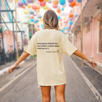 New Fashion Womens Letter T-Shirt
