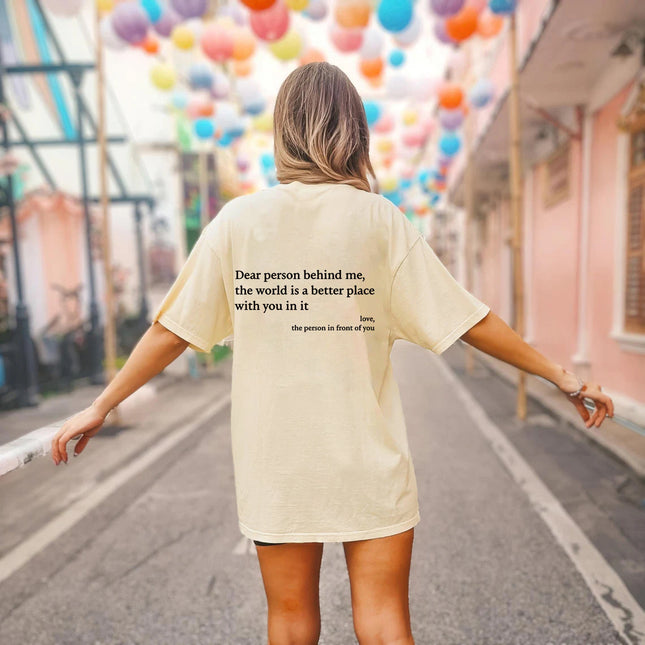 New Fashion Womens Letter T-Shirt