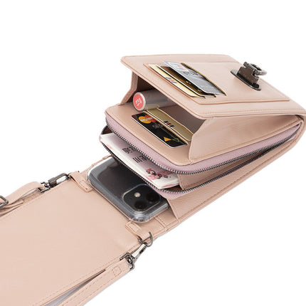 Sac à bandoulière en cuir PU avec rivets pour femme - Sac à main tendance à bandoulière de couleur unie