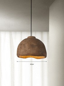 Lustre de style japonais
