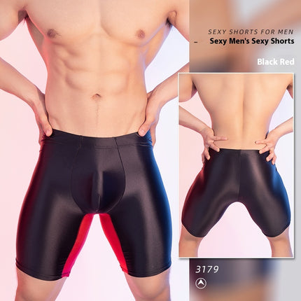 Leggings gainants en soie glacée brillante