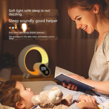 ساعة منبه رقمية من Creative Q Light Analog Sunrise