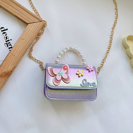 Sac à bandoulière en cuir PU pour enfants - Petit et élégant