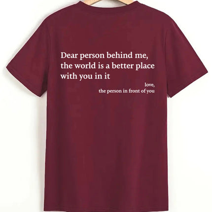 New Fashion Womens Letter T-Shirt
