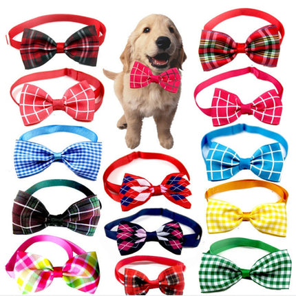 Plaid Pet Tie Scarf