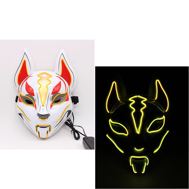 Glowing Cat Face Mask for Women