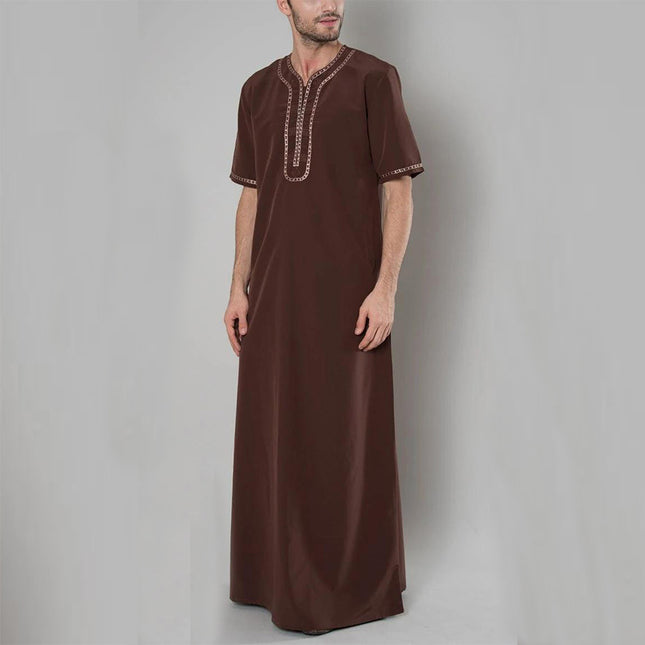 Men's Loose Casual Muslim Robe