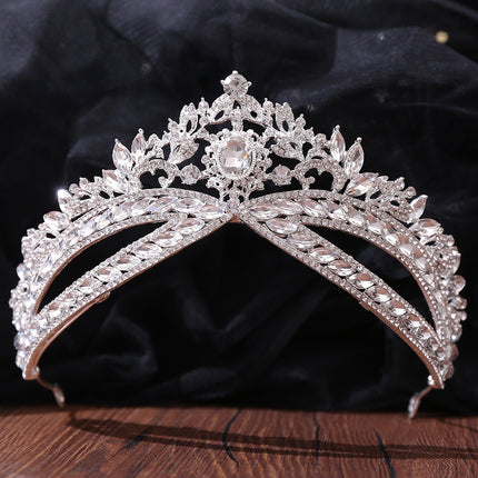 Couronne de mariage, coiffure, bijoux pour cheveux