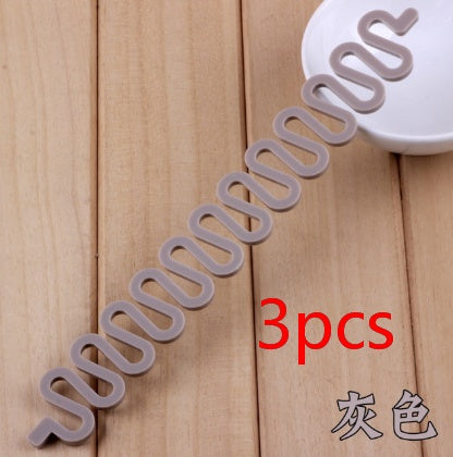 Fish bone wave braidera