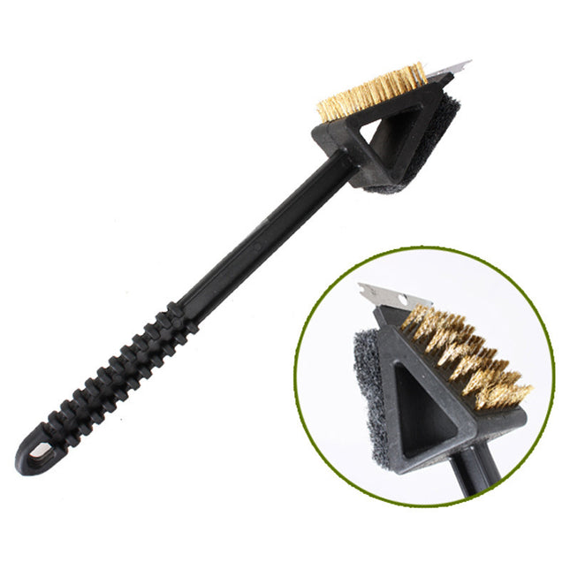 All-In-One Grill Scraper and Steel Brush Tool