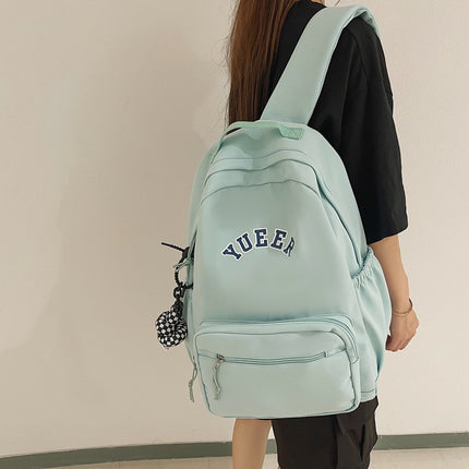 Sac à dos d'école unisexe en nylon - Moyen, 20 L