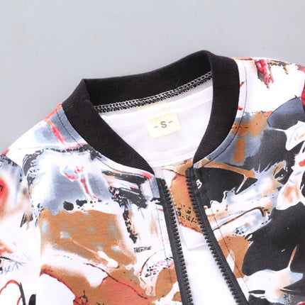 Ensemble de vêtements pour enfants en trois pièces pour garçons