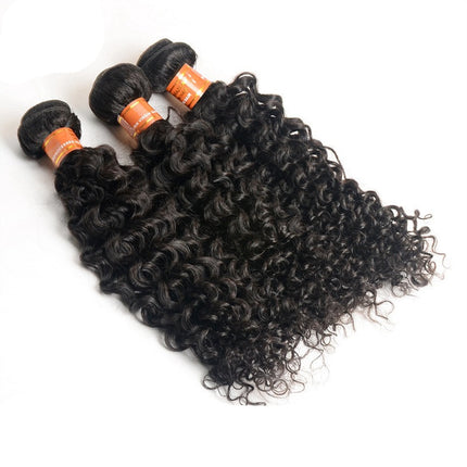 Perruque de cheveux bouclés