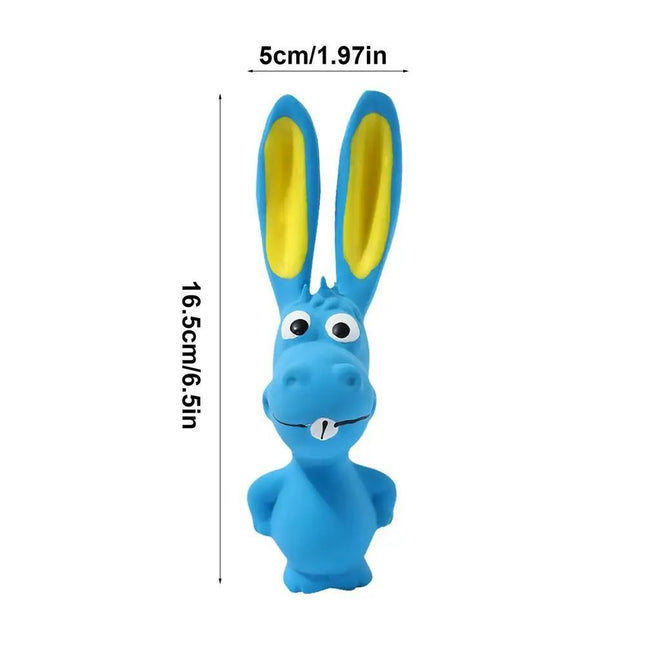 Pet Latex Hippo Squeaky Toy