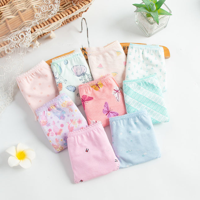 Sous-vêtements pour enfants Triangle floral multi-fantaisie
