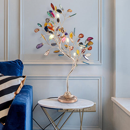 Nordic Agate Tree Branch Floor Lamp