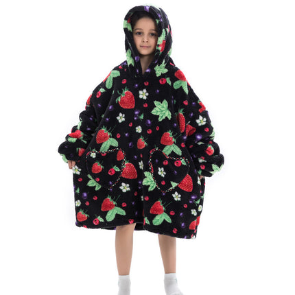 Thermal Sweatshirt Lazy Sweatshirt Kids